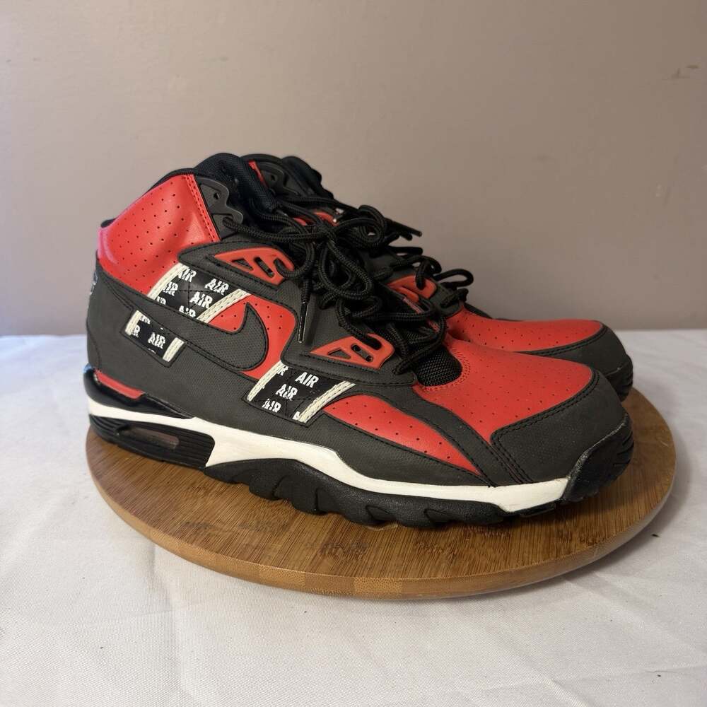 Nike Air Trainer SC High SOA Speed Red Bo Jackson AQ5098-600 Men Size 11 No Box